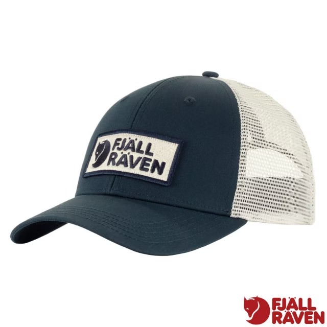 【 Fjallraven 小狐狸】Fjällräven 經典卡車司機帽/13100182-560 海軍藍✿30E010